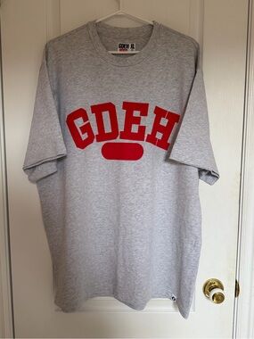 SUPREME- SupremexGoodenough T Shirt SS25 Heather Gray New Never Worn